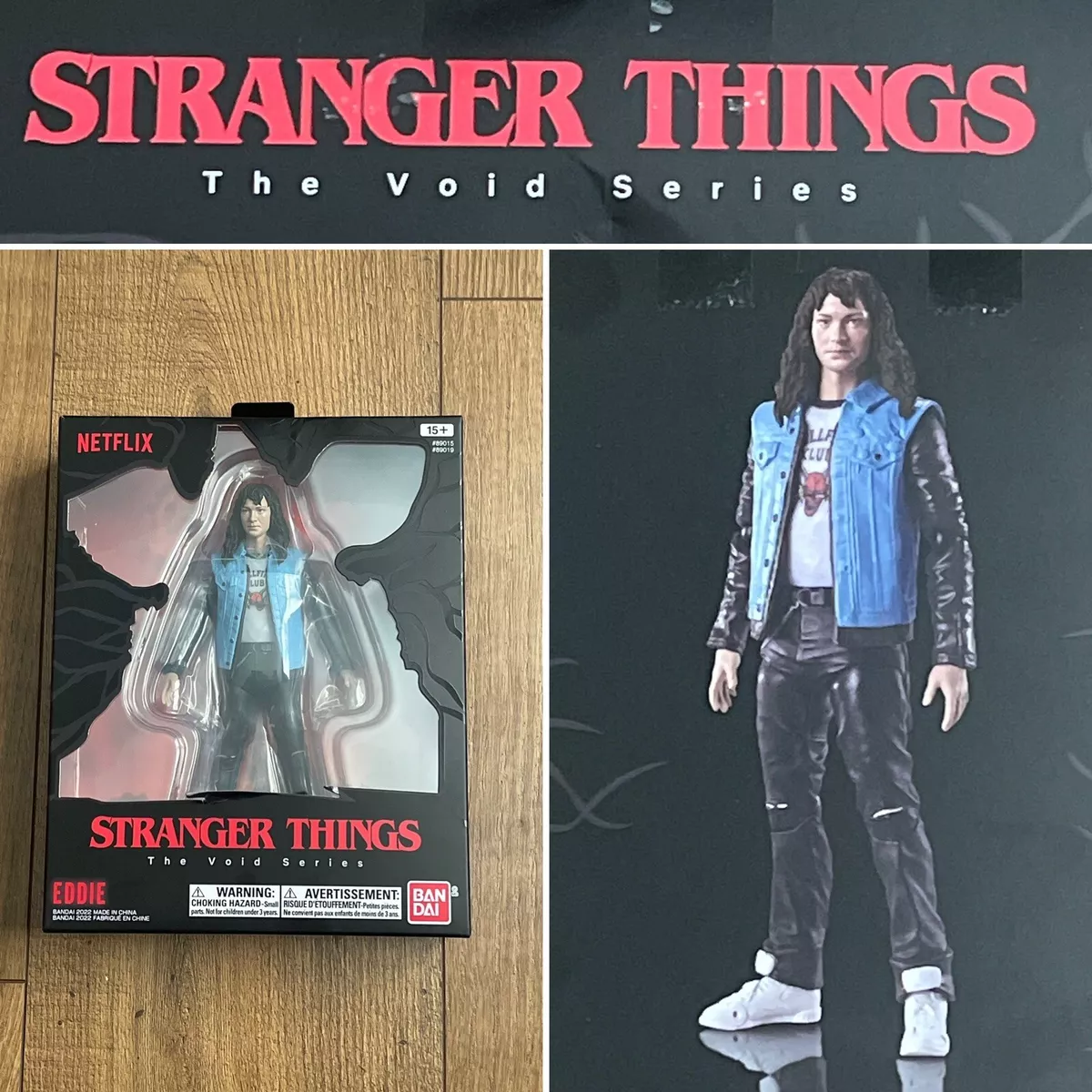 Bandai Stranger Things Hawkins Collection Eddie Munson Season 4 6-Inch