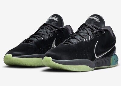 Nike Lebron XXI 21 'Tahitian' Black Oil Green Metallic Nike Lebron XXI 21 'Tahitian' Black Oil Green Metallic