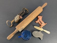 Children's Kitchen Toy Lot of 6 Pieces Retro Vintage