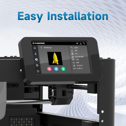 Easy Install 4.3" Touchscreen Assembly for Flashforge Adventurer 5M 3D Printers - Picture 5 of 6