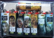 2014 AMC The Walking Dead (BIC Lighters) Set of 8