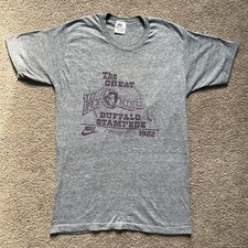 Vintage 1982 Nike “Great Wyoming Buffalo Stampede” Single Stitch Made in USA Tee