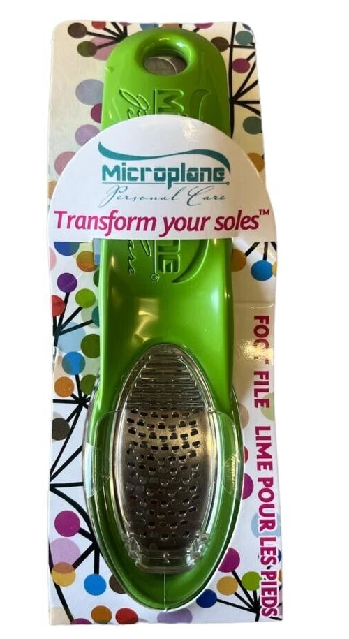 Single Piece Microplane Original Foot File Different Colors Pedicure Rasp 1pc - Image 2 of 4