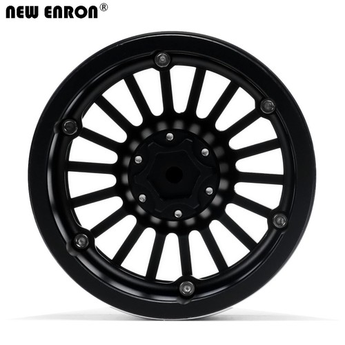 Cerchio ruota mozzo in alluminio 2,6" Beadlock 12 mm per RC 1/10 assiale RB10 Ryft KM YIKONG - Foto 45 di 144
