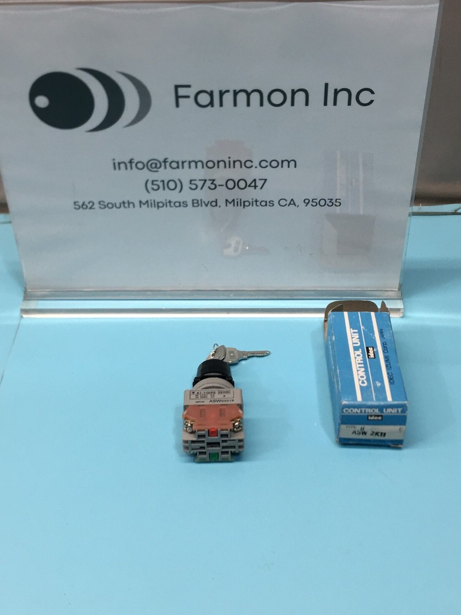 IDEC IZUMI 41-10569 SELECTOR SWITCH WITH KEYS, 164820 | eBay