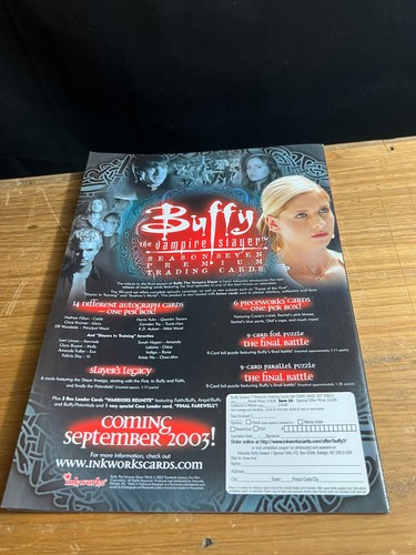 NEU OFFIZIELLES BUFFY THE VAMPIRE SLAYER 2003 JAHRBUCH Magazin BTVS ANGEL WILLOW + - Bild 5 von 10