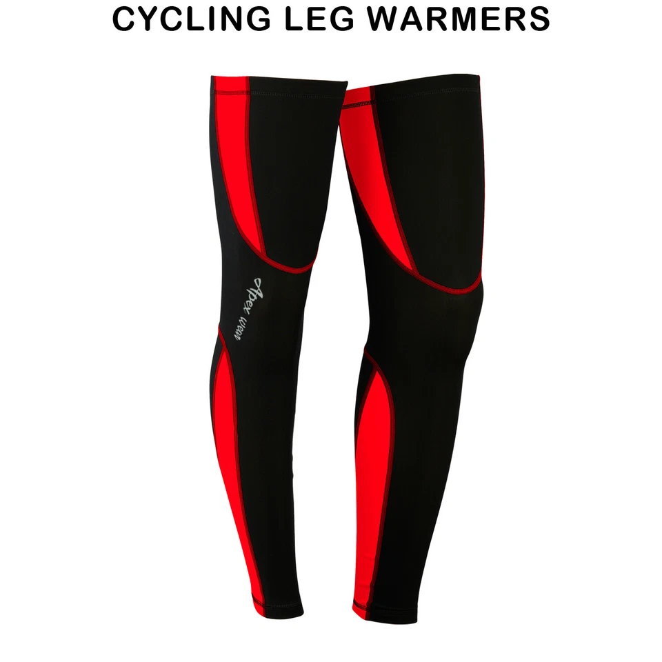 Calentadores de piernas para ciclismo para hombre invierno para correr térmicos Roubix ciclismo rodilla Foto 3 de 4