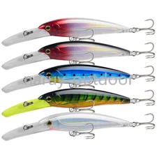 225mm 82.5g New Trolling Slow Sinking Big Minnow Fishing Lure Saltwater Mackerel