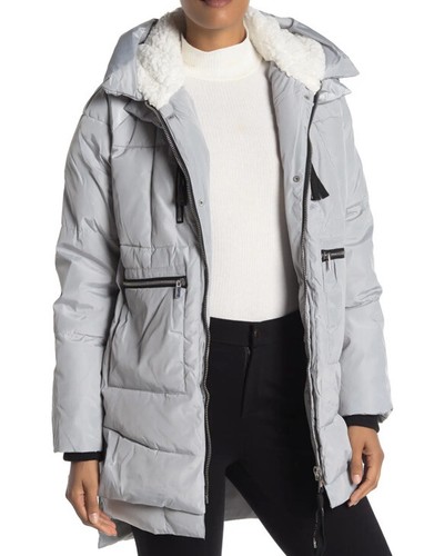 Bagatelle Faux Shearling Lined Parka 
