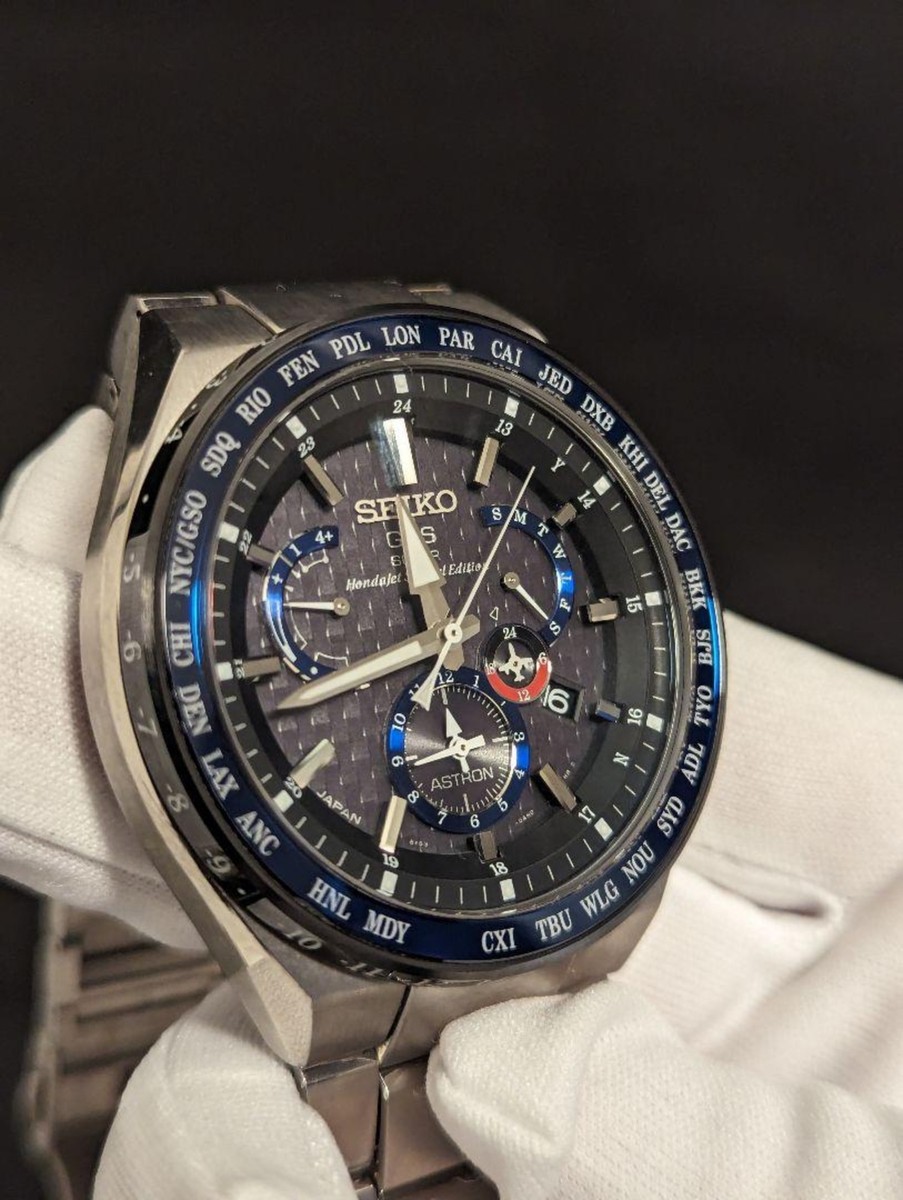 Seiko Astron Honda Jet Special Limited 2000 SBXB133 Watch | eBay Seiko Astron Honda Jet Special Limited 2000 SBXB133 Watch | eBay