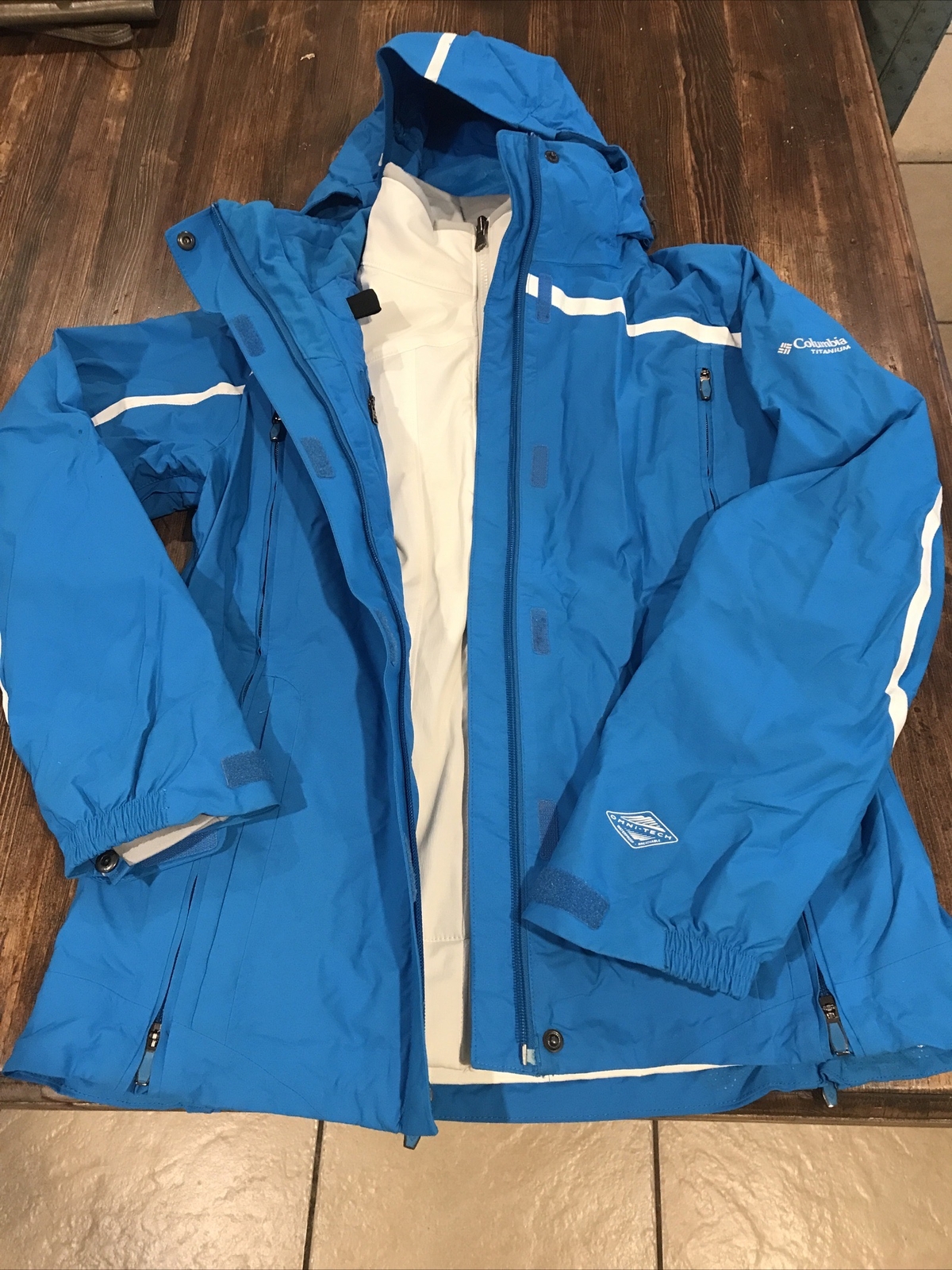 Columbia Titanium Bugaboo Women's  Medium Interchange Snow,Ski jacket Omni Heat