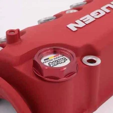MUGEN JDM RED ENGINE OIL FILLER CAP HONDA CIVIC ACURA RSX ACCORD SI TYPE R CRZ S