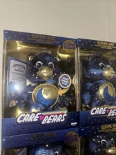 Basic Fun Care Bears 22665 Bedtime Bear Limited Edition 14" Soft Toy Navy/Gold