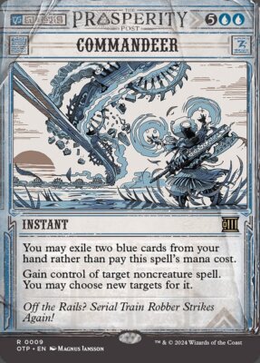 MTG OTJ Breaking News R Commandeer #0009 | eBay MTG OTJ Breaking News R Commandeer #0009 | eBay