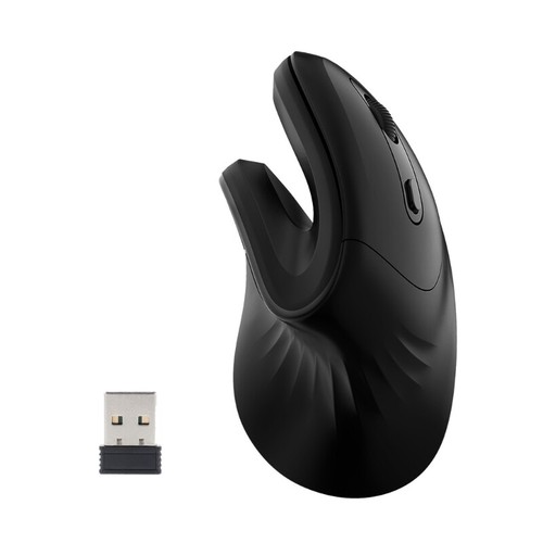 Wireless Mouse Vertical Mouse 1000 1600 2400 DPI Ergonomic Optical Buttons Mouse - Picture 9 of 9
