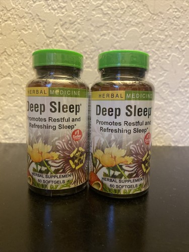 Kräuter usw. Deep Sleep 120 Weichkapseln