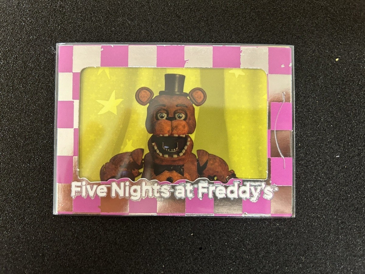 rare fnaf cards Five Nights At Freddy's FNAF Trading Card Pack 6 Cards & 1 Foil main image 0