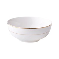 MüSlischale SchüSsel Geschirr Porzellan Salat FrüHstüCk Gold Schale Ø 16 Cm