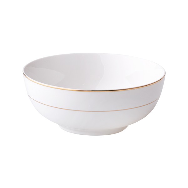 MüSlischale SchüSsel Geschirr Porzellan Salat FrüHstüCk Gold Schale Ø 16 Cm-image