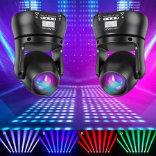 70W Moving Head Light RGBW Strobe LED Stage Spot Beam Lights DMX512 Master Slave