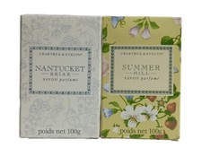 Crabtree Evelyn Nantucket Briar Summer Hill Bath Soap Bar 3.5 Oz Each