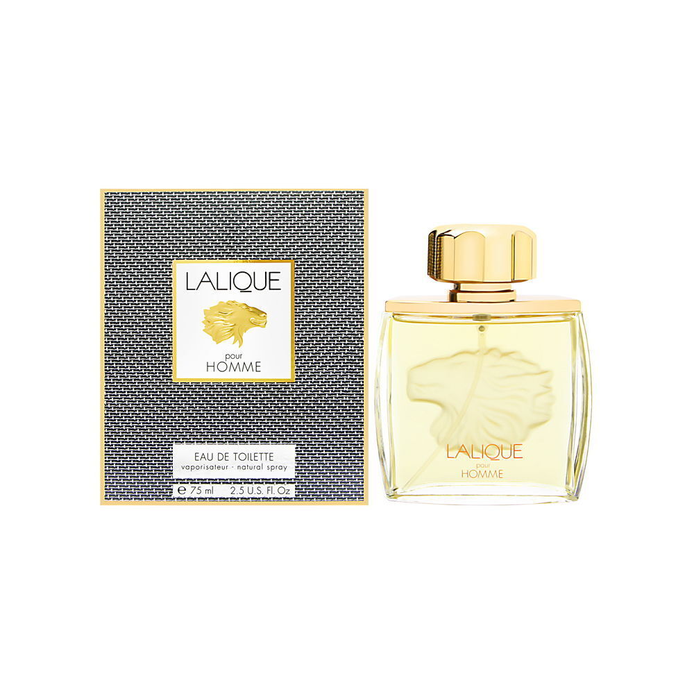 Lalique Pour Homme Leo by Lalique for Men 2.5 oz EDT Spray - Lion Edition New