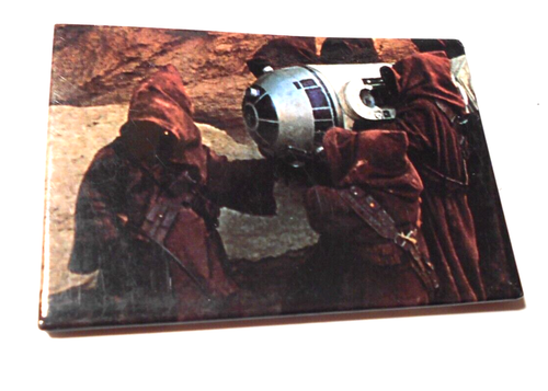 Vintage 1994 R2D2 Lic. Jawa Stare Wars  2X3 FRIDGE Magnet USA 1990s - Foto 1 di 2