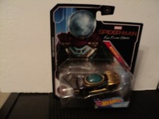 Hot Wheels Marvel SPIDER-MAN FAR FROM HOME MYSTERIO CHARACTER CARS