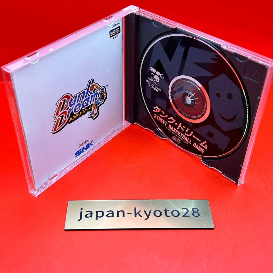 Dunk Dream NCD Deta East SNK Neogeo CD From Japan - Image 2 of 4