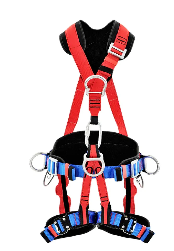 Baumpflege Sitzgurt 140kg ATLAS Auffanggurt Fallschutz Klettergurt + 2m Seil - Bild 4 von 4