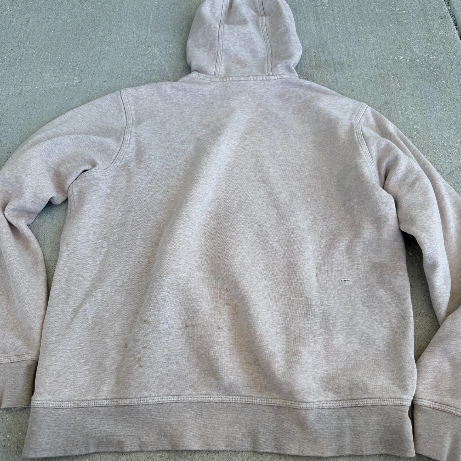 OFF WHITE Felpa Nike unisex grigia con cappuccio manica lunga felpa con cappuccio tempo libero casual XL