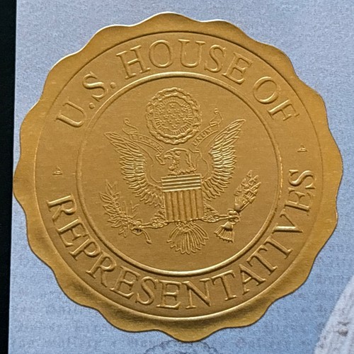 Dec. 18, 2019 President Donald Trump House Impeachment Vote Press Pass Ticket - Picture 3 of 5