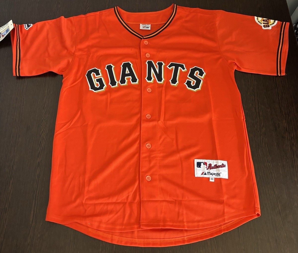 San Fransisco Giants Barry Bonds Throwback Majestic Jersey's