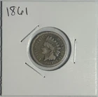 1861 Indian Head Cent Coin