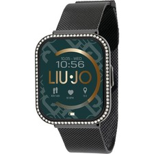 Smartwatch LIU JO LUXURY VOICE SLIM SWLJ098 Steel Black Mesh Touchscreen