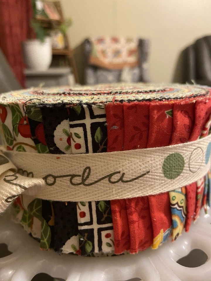 Recipe For Friendship By Mary Englebright For Moda Very Rare OOP Jelly Roll - Image 3 of 4