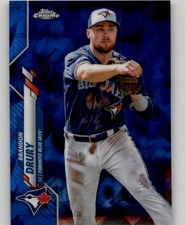 2020 Topps Chrome Sapphire Edition Brandon Drury #253 Toronto Blue Jays