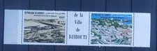 Triptyque Timbre Centenaire Ville De Djibouti N°240A Poste Aérienne  Neuf** 1987