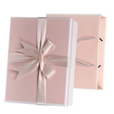 1pc Bow Ribbon Packing Box Geschenkbox Weihnachtsgeschenkboxen Partyzubehör