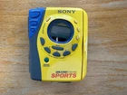Vintage Sony Sports FM/AM Radio Cassette Walkman WM-FS493 AS-IS PARTS OR REPAIR