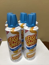 NABISCO Easy Cheese AMERICAN Flavor Pasteurized Cheese Squeeze Can 8 oz - 7 CANS