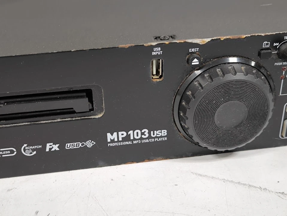 Numark MP103 USB CD/Media Player - Betreibt Auf, Kosmetik Kleidung - Bild 3 von 4