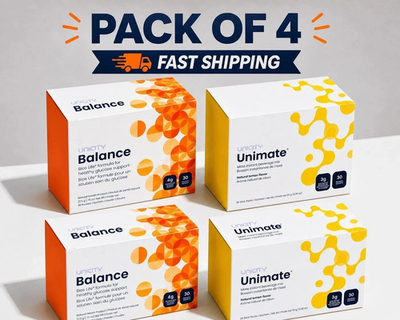 #ad UNICITY FEEL GREAT PACK UNICITY BALANCE 60 COUNT AND UNICITY LEMON 60 COUNT $79.60