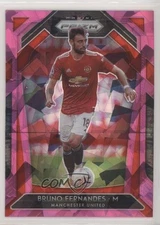 2020-21 Panini Prizm Premier League Retail Pink Ice Bruno Fernandes #12 0jb5