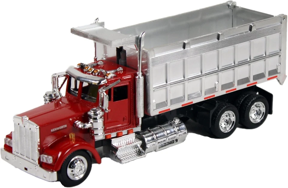 Camión de volteo doble Kenworth W900 1/43 D/C, el color puede variar Foto 4 de 4