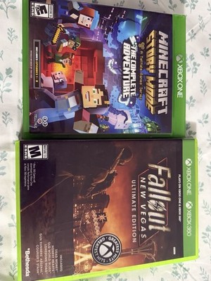 Minecraft Story Mode The Complete Adventure & AFall Out New Vegas Ultimate  ED.