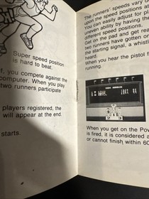 POWER PAD Controller Accessory Nintendo NES Instruction Manual Booklet ONLY