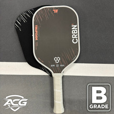 CRBN1 TruFoam Barrage Good Cond Elongated Pickleball Paddle w/ Case B Grade 