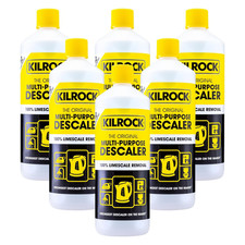 Kilrock Multi-Purpose Descaler for Kettles, Showers & Coffee Machines 1L x 6 7.33 per litre