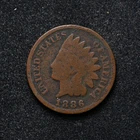 1886 T-2 Indian Head Cent Low Grade (bb19273)